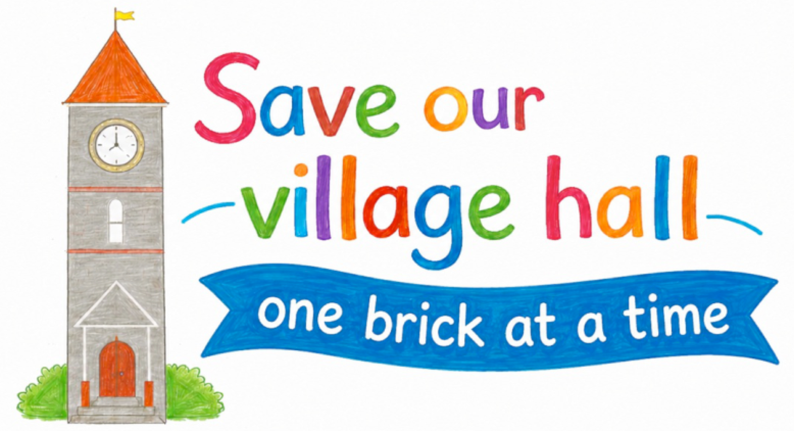 Save our village hall - one brick at a time